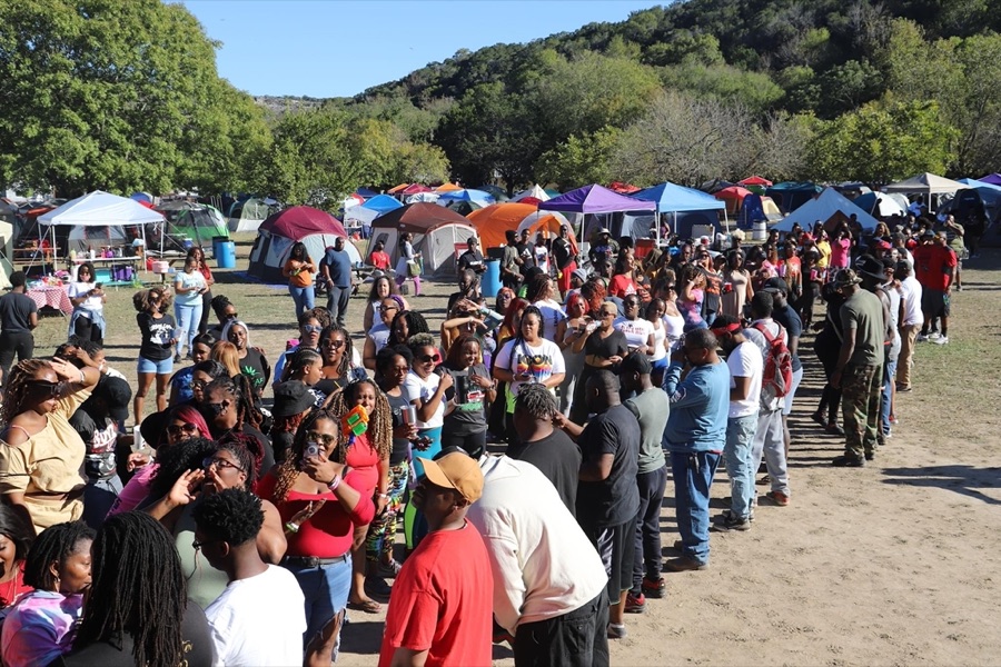 Urban Camp Weekend — hundreds of members at our signature camping festival